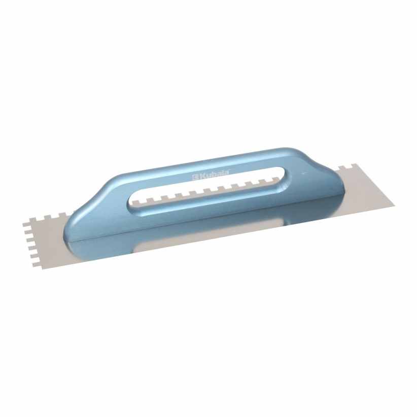 Stainless Steel Notched Trowel - Kubala 0409 - 130X480Mm