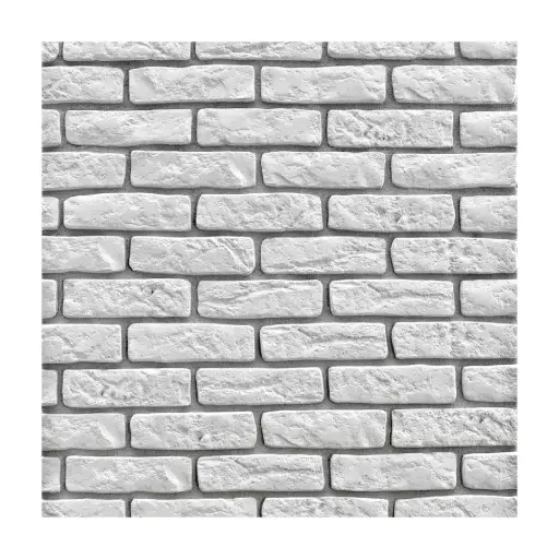 [110988] Stone Master  Loft Brick White