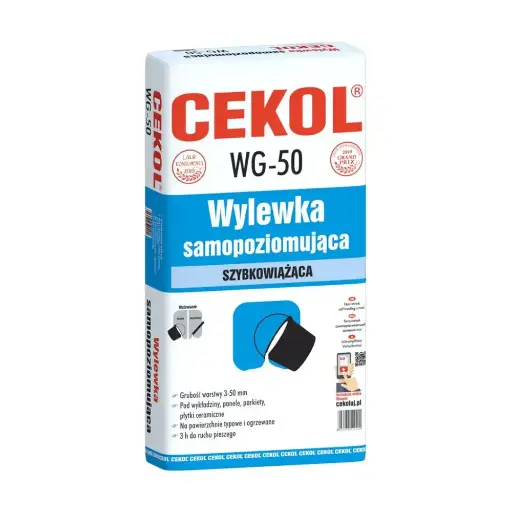 [100506] Cekol WG-50 selfleveling screed - 20kg