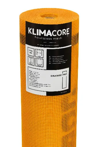 [113410] Klimacore Reinforcing Fibreglass Mesh PRO 160g - Orange - 50m2