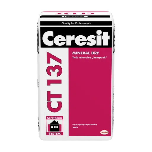 [101204] Ceresit CT137 mineral render DOT 1.5 - WHITE - 25kg