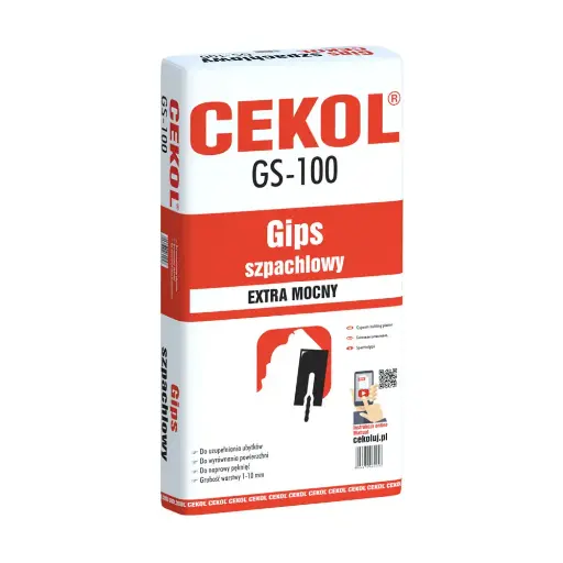 [100502] Cekol GS-100 gypsum building plaster - 20kg