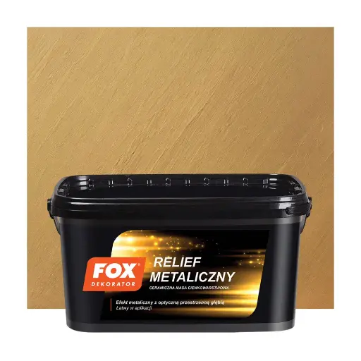FOX Dekorator Metallic Relief - 1kg